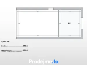 Prodej chaty, Dobšice, 34 m2