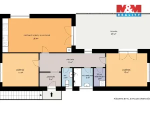 Prodej bytu 3+kk, Moravské Knínice, Na Hrázi, 76 m2