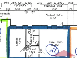 Prodej bytu 2+kk, Dlouhá Ves, 36 m2
