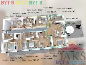 Prodej bytu 1+kk, Dlouhá Ves, 21 m2