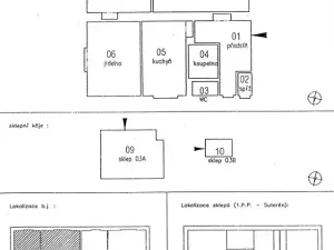 Prodej bytu 3+1, Praha - Ruzyně, Vlastina, 73 m2