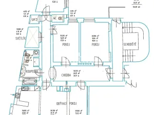 Pronájem bytu 4+kk, Praha - Nové Město, Na Poříčí, 144 m2