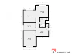 Prodej bytu 3+kk, Roudnice nad Labem, 62 m2