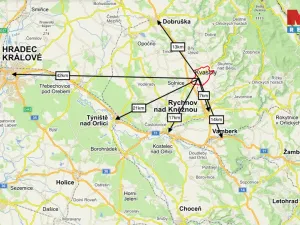 Prodej garáže, Kvasiny, 20 m2