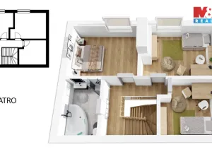 Prodej rodinného domu, Dolní Ředice, 119 m2