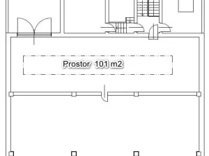 Pronájem skladu, Praha - Horní Počernice, Ve žlíbku, 101 m2