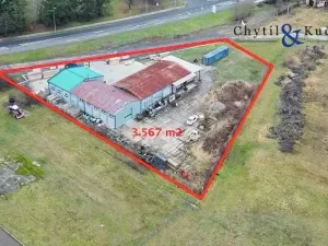 Prodej obchodního prostoru, Bystřice pod Hostýnem, Holešovská, 3567 m2