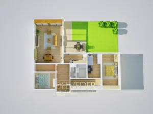 Pronájem rodinného domu, Teplice, Fučíkova stezka, 103 m2