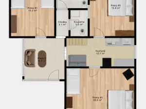 Prodej rodinného domu, Stříbřec - Libořezy, 197 m2