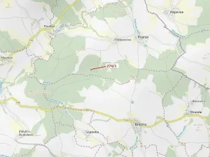 Dražba lesa, Psárov, 2949 m2