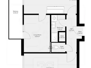 Pronájem bytu 3+kk, Praha - Hloubětín, 60 m2