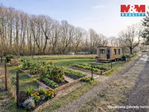 Prodej zahrady, Zlonice, 955 m2