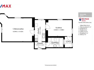 Prodej bytu 2+1, Mariánské Lázně, Hlavní třída, 56 m2