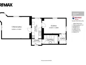 Prodej bytu 2+1, Mariánské Lázně, Hlavní třída, 56 m2