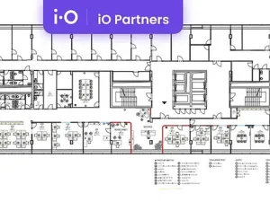 Pronájem kanceláře, Praha - Holešovice, Dělnická, 1251 m2