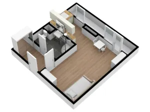 Pronájem bytu 1+1, Praha - Troja, Písečná, 31 m2