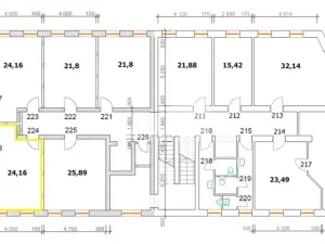 Pronájem kanceláře, Karlovy Vary - Dvory, Chebská, 52 m2