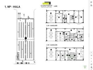 Pronájem výrobních prostor, Zlín, Rybníky V, 6800 m2
