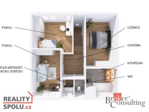Prodej rodinného domu, Strážnice, Nová Písečnice, 132 m2