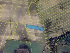 Prodej podílu pole, Labské Chrčice, 1328 m2