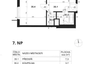 Prodej bytu 2+kk, Praha - Holešovice, Na Maninách, 54 m2