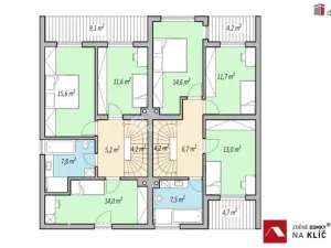 Prodej domu na klíč, Uherský Brod - Těšov, Losy, 123 m2