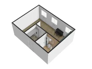 Pronájem bytu 1+kk, Brno, Tkalcovská, 32 m2