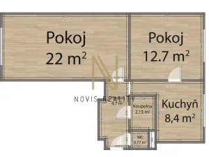 Prodej bytu 2+1, Plzeň, Blatenská, 52 m2