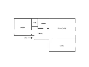 Prodej bytu 2+1, Karlovy Vary, Vítězná, 70 m2