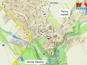 Pronájem bytu 2+kk, Opočno, Baštecká, 50 m2