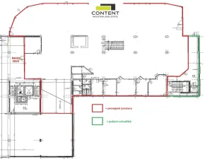 Pronájem obchodního prostoru, Praha - Michle, Na křivině, 1000 m2