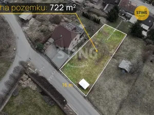 Prodej pozemku pro bydlení, Zlín - Prštné, 722 m2