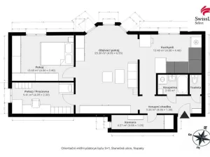 Prodej bytu 3+1, Nupaky, Slunečná, 75 m2