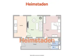Pronájem bytu 2+1, Havířov - Město, Dvořákova, 68 m2