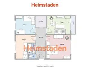 Pronájem bytu 4+1, Hlučín, Dukelská, 97 m2