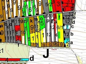 Dražba lesa, Hosty, 1685 m2