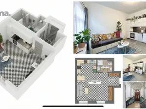 Pronájem bytu 1+kk, Praha - Vinohrady, Velehradská, 29 m2