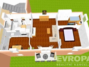 Prodej bytu 3+1, Nehvizdy, Gabčíkova, 68 m2