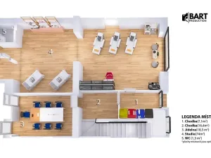 Pronájem obchodního prostoru, Brno, Ječná, 75 m2