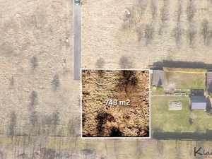 Prodej pozemku pro bydlení, Zlín - Příluky, Horní dědina, 748 m2