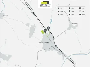 Pronájem výrobních prostor, Hustopeče, Brněnská, 8000 m2