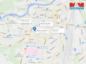 Pronájem kanceláře, Cheb, K Nemocnici, 15 m2