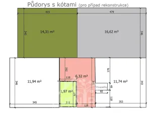 Prodej bytu 3+1, Liberec, Konopná, 63 m2