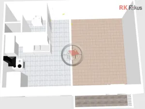 Pronájem bytu 1+1, Třebíč - Nové Dvory, Maxima Gorkého, 33 m2