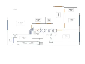 Pronájem bytu 3+1, Praha, Zdiměřická, 73 m2