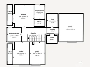 Prodej rodinného domu, Praha - Přední Kopanina, U třešňového sadu, 249 m2