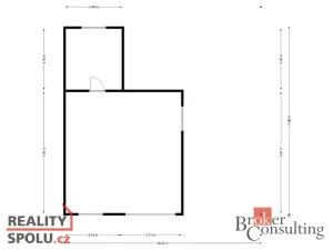 Pronájem skladu, Stěžery, 65 m2