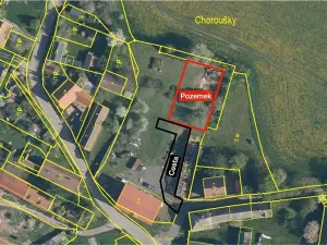 Prodej pozemku, Chorušice - Choroušky, 850 m2