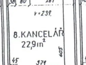 Pronájem kanceláře, Praha - Josefov, Břehová, 23 m2