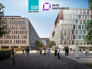 Pronájem kanceláře, Praha - Karlín, Rohanské nábřeží, 3400 m2